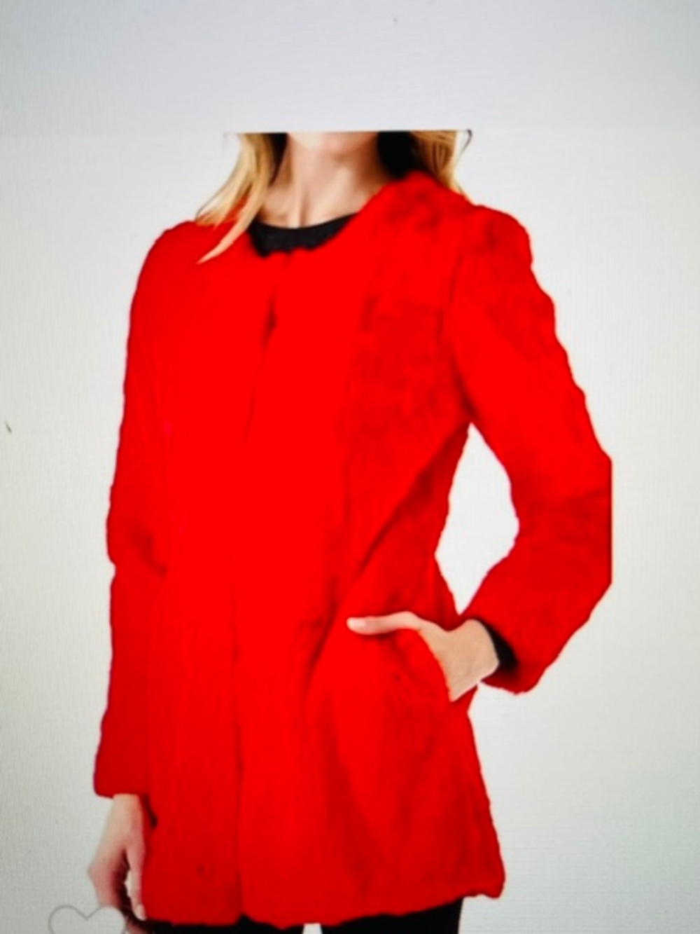 Beautiful Elizabeth and James Fur Coat (Perfect Condition)